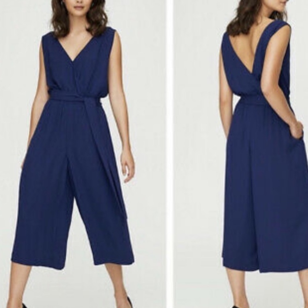 Babaton Navy jumpsuit